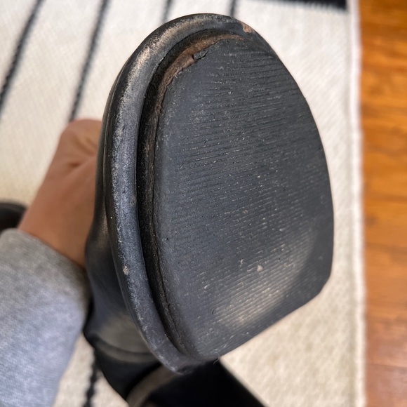 ACNE Stduios Leather Ankle Boot ~ Great Condition ~ Block Heel - Picture 8 of 10